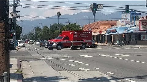 LAFD Advanced Provider 7 Responding