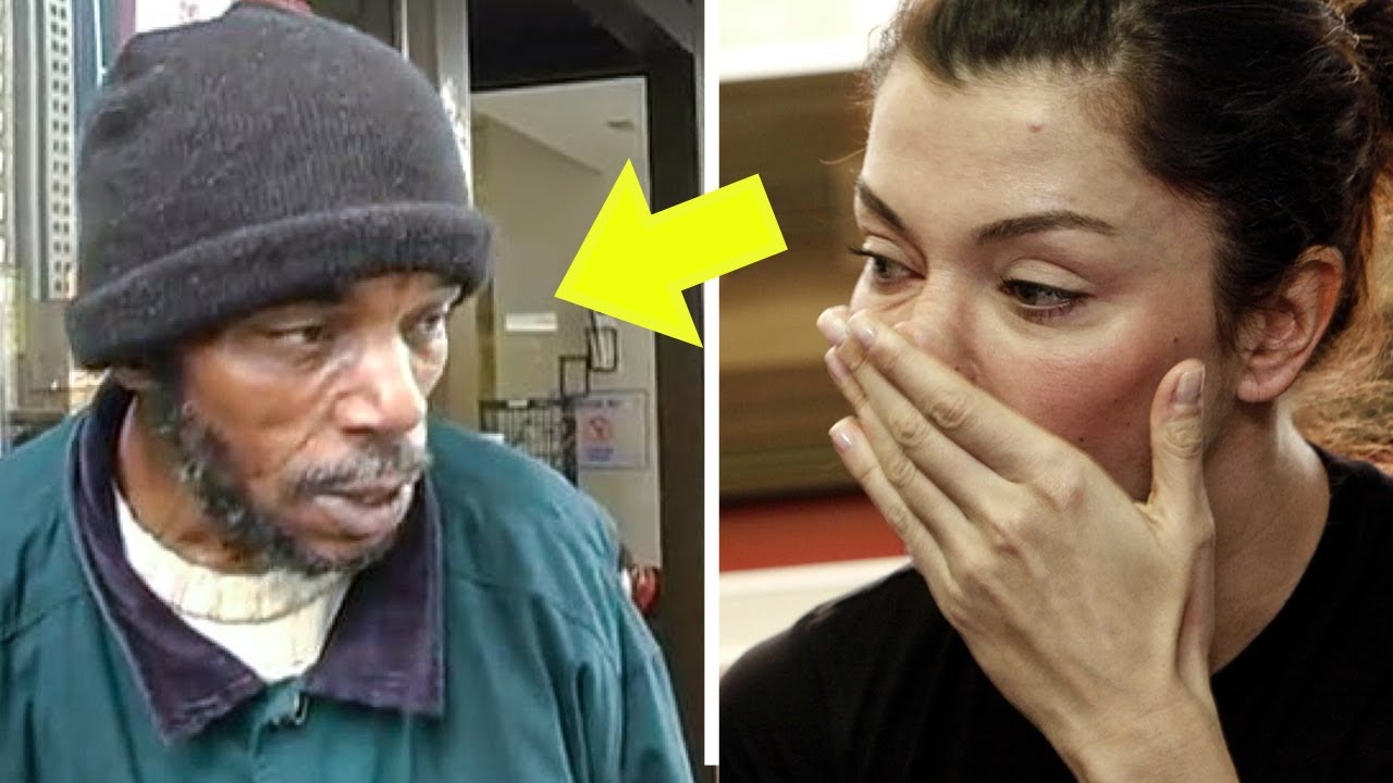 Woman Feeds a Homeless Man. One Hour Later, He Hands Her a Note That