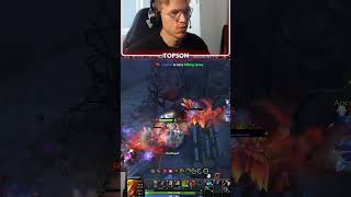 Topson Shows Early Domination on Ember Spirit (ganks) in Dota 2 #dota2 #gaming #outplay