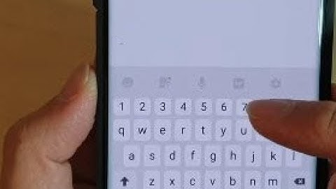 Galaxy S10 / S10+: How to Enable / Disable Keyboard Number Keys