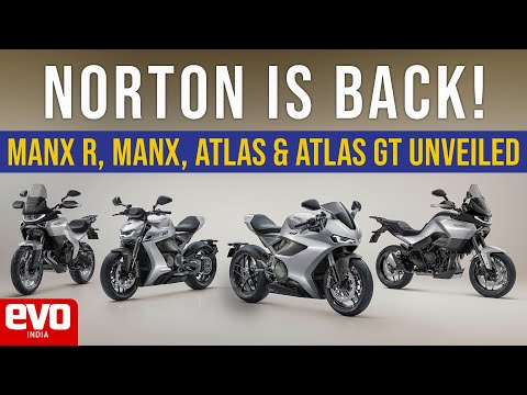 Norton is back! | Manx R, Manx, Atlas and Atlas GT will be launched in India | Preview