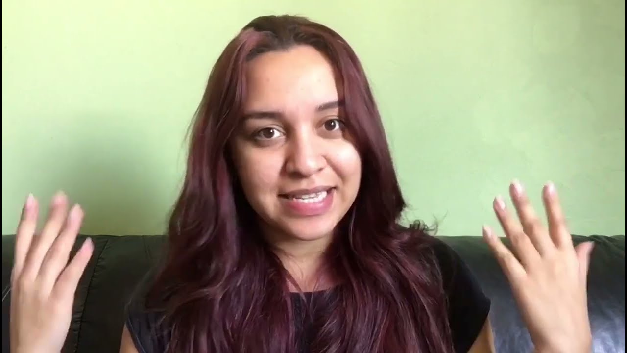 MISTUREI DUAS TINTAS (cereja + amora) 😱