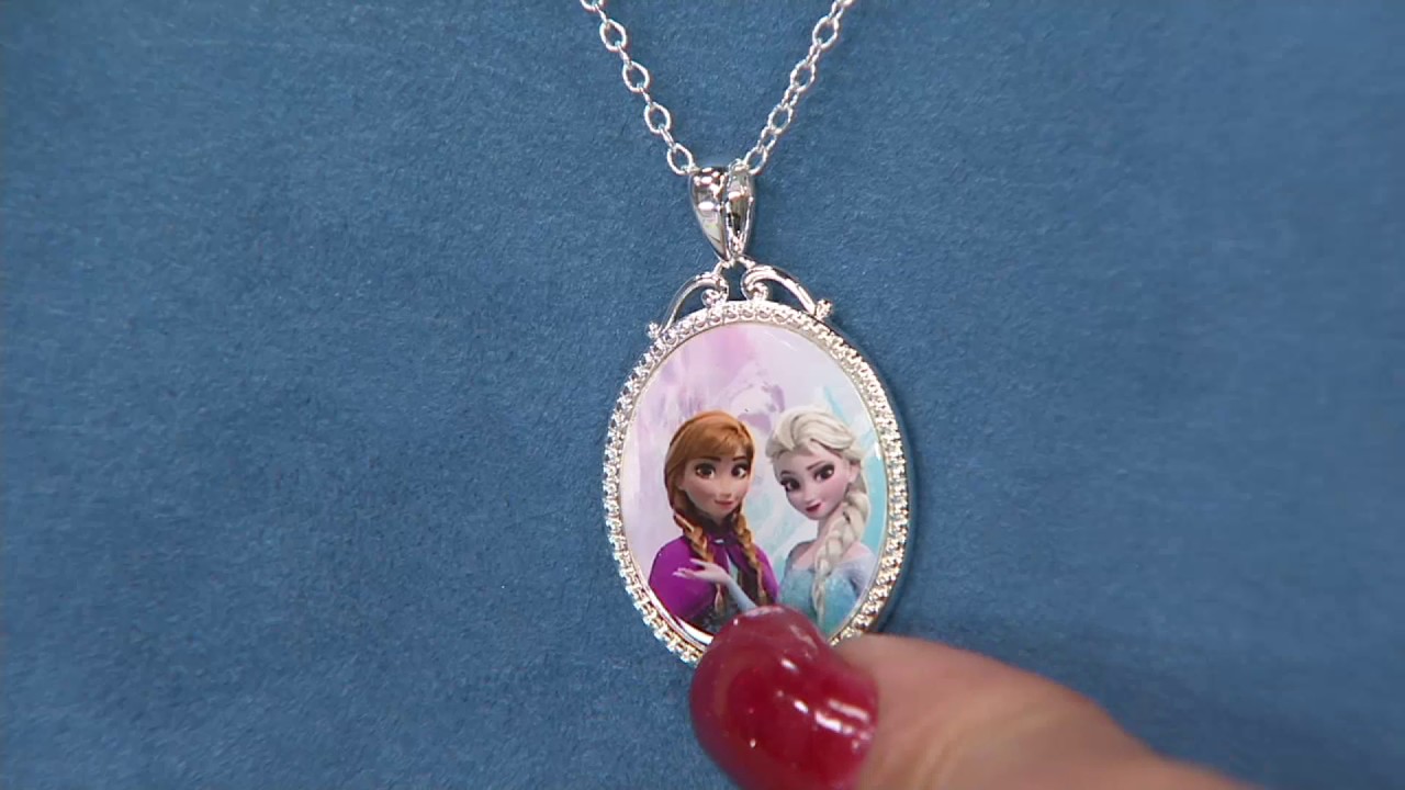 Disney Frozen Necklace with Music Box on QVC