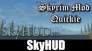 SKYRIM MOD QUICKIE #4 - SkyHUD