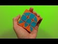 How to make the origami moving cubes tutorial