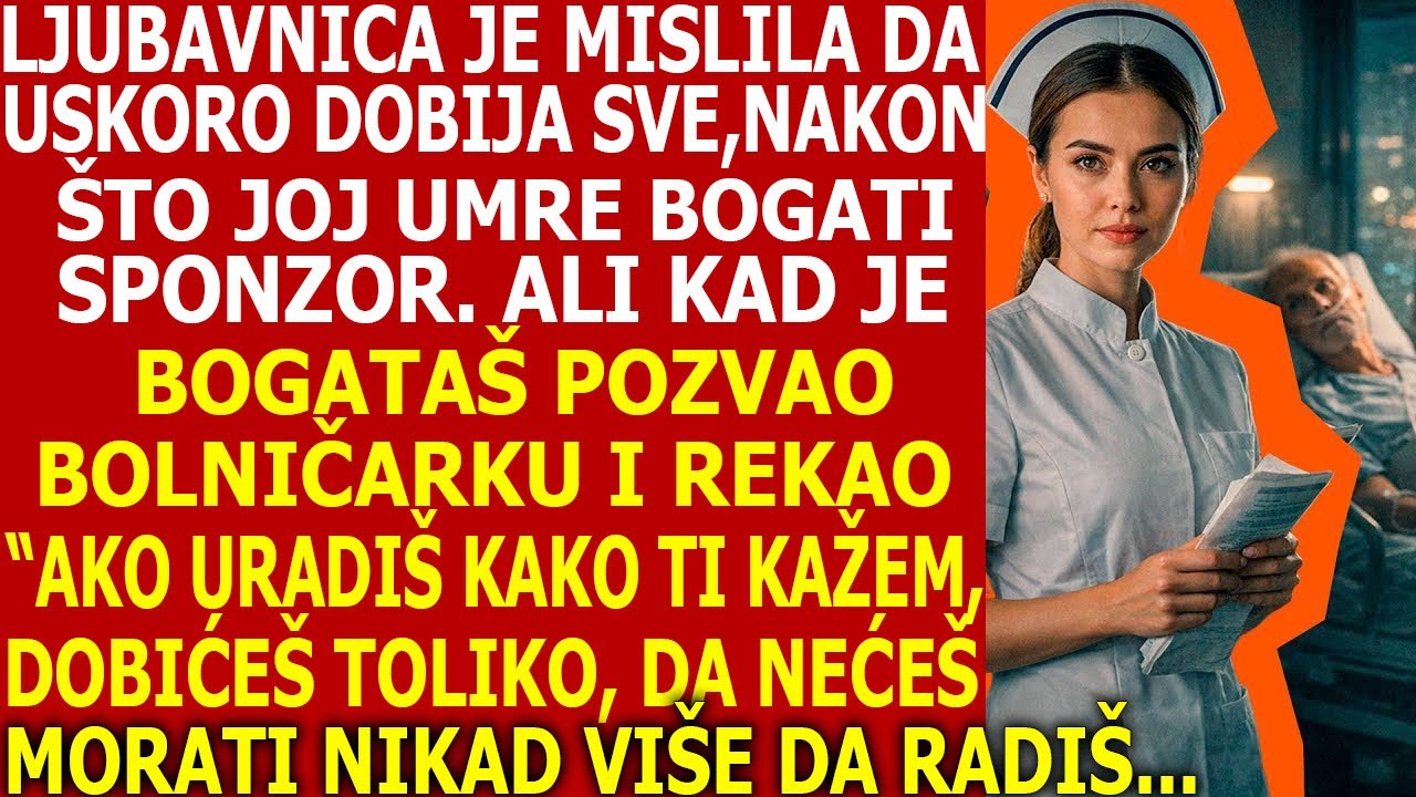 KAD JE MILIONER VIDEO DA SE LjUBAVNICA RADUJE NjEGOVOJ SMRTI, POZVAO JE BOLNIČARKU I REKAO DA JE NAS
