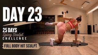 DAY 23 | Full Body Hit Sculpt