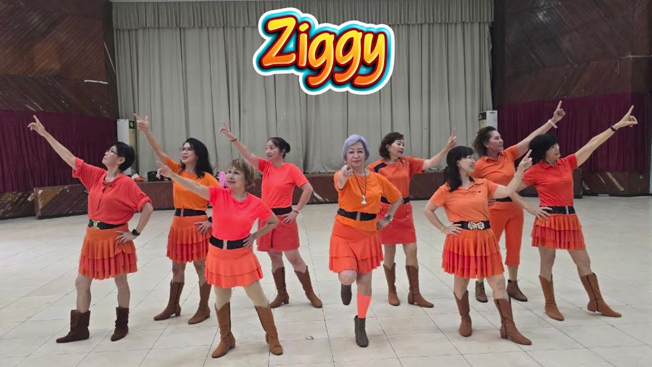 Ziggy.     Line Dance