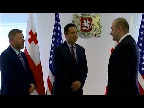 მამუკა ბახტაძე ამერიკელ კონგრესმენთა დელეგაციას შეხვდა