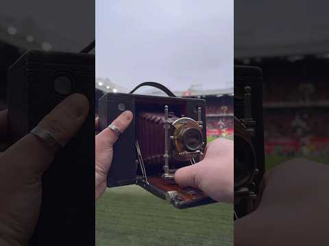 Shooting Man Utd On A 127 Year-Old Camera ⚽️🎞️ #expiredfilmclub #football #filmcamera #manutd #fyp