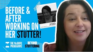 Before And After Joining The Mcguire Programme To Go Beyond Stuttering Sharon Gavillet