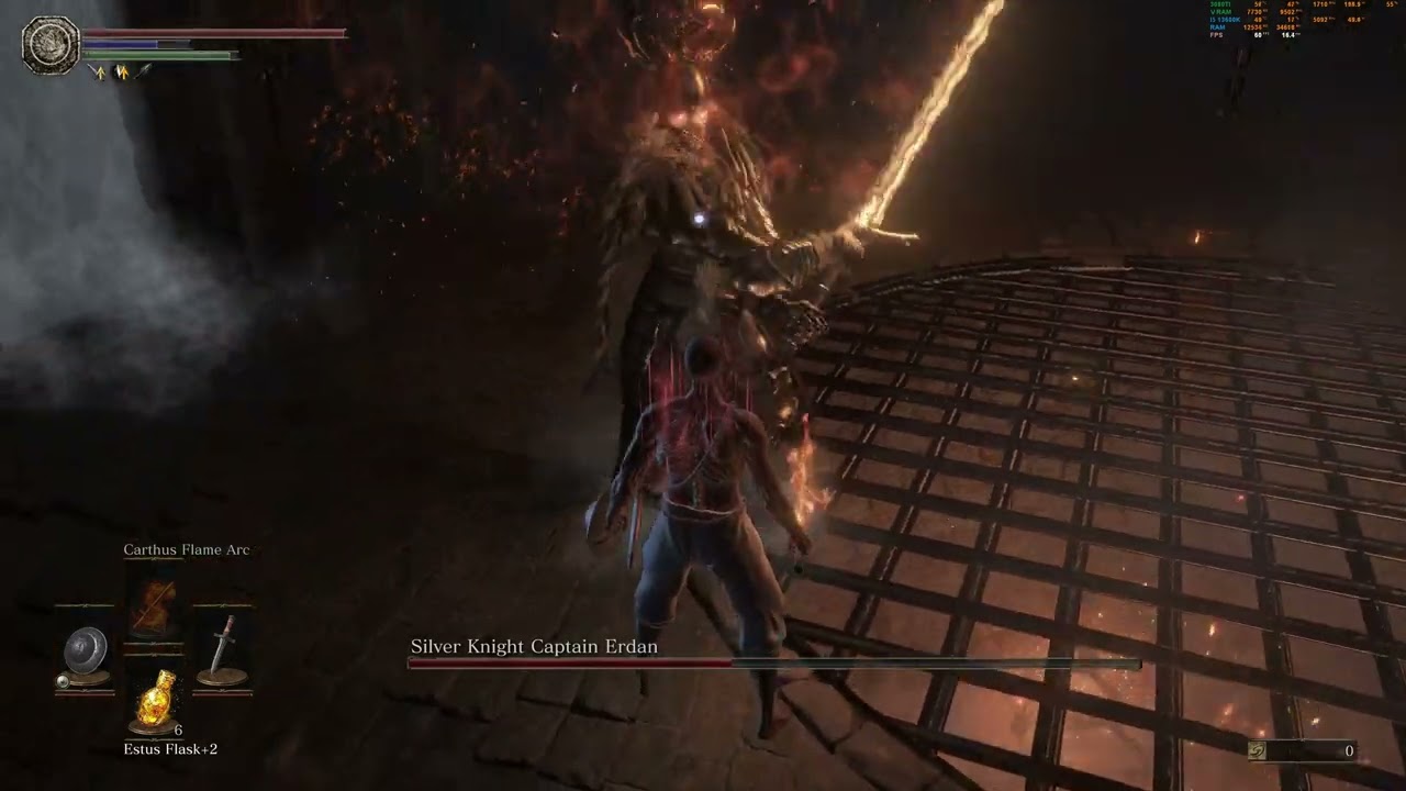 Silver Knight Captain Erdan - Dark Souls Archthrones Demo