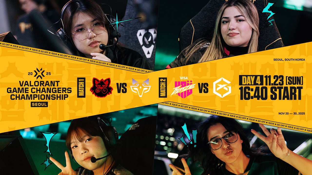 VCT Game Changers Championship 2025」Day4 – NinetailsがXipto GCに2