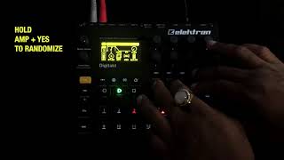 Digitakt Randomize Page Mini Tutorial