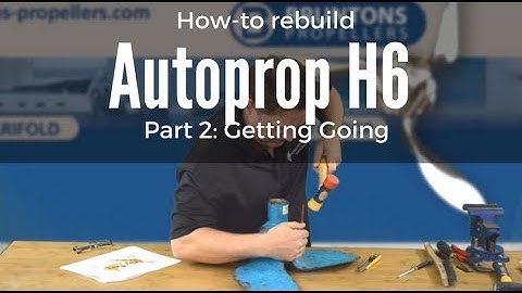 Autoprop H6 rebuild Part 2: Getting Going