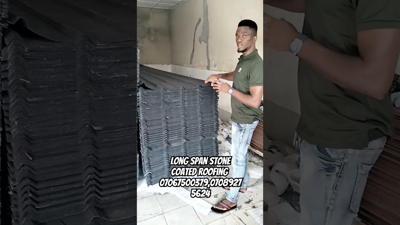 Long Span Stone Coated Roofing Sheets