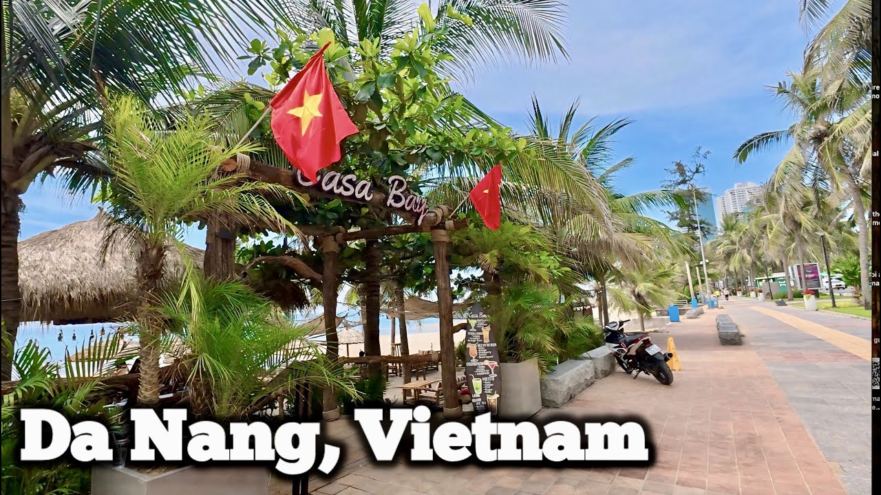 Da Nang Beach Update | My Khe Beach Clubs and Flower Walk