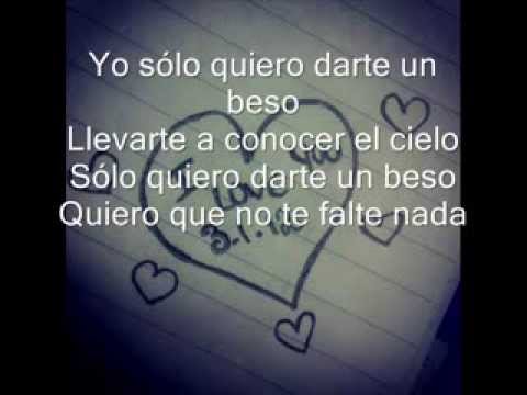 Prince Royce-Darte Un Beso (lyrics) - YouTube