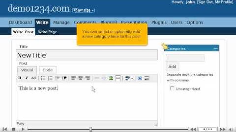 How to write a new post in WordPress | Tutorial