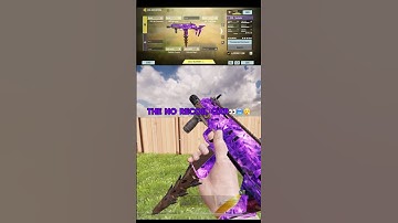 The no recoil Qxr #codm