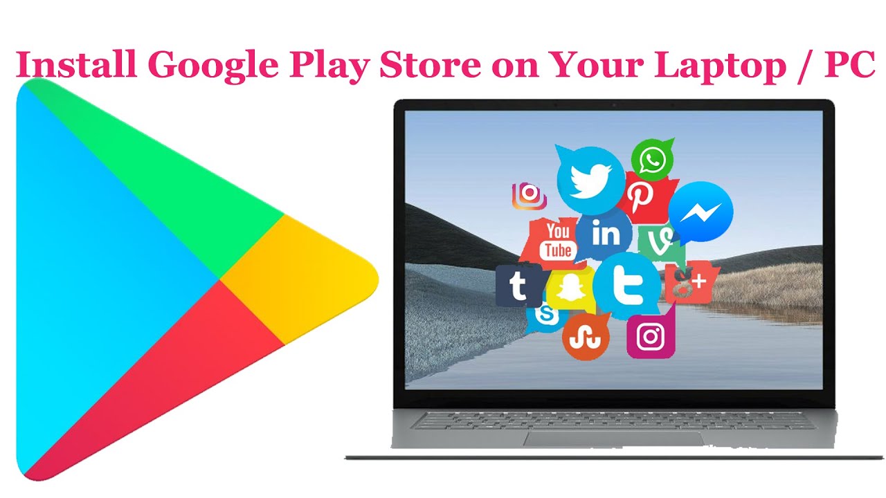 como instalar google play store no pc