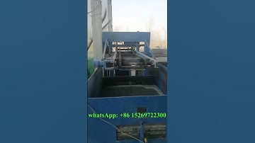 pallet feeder machine working video detailed show