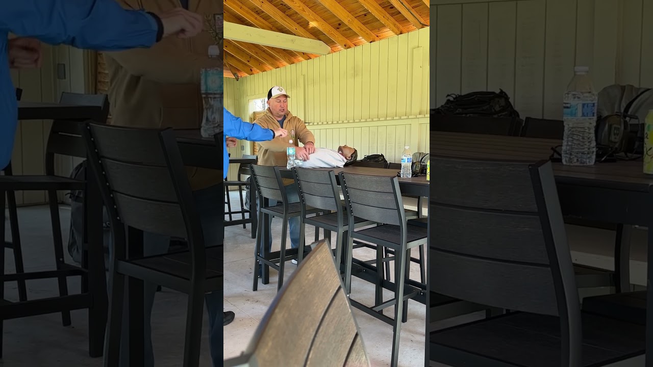 First aid Class On An Out Door Facility 