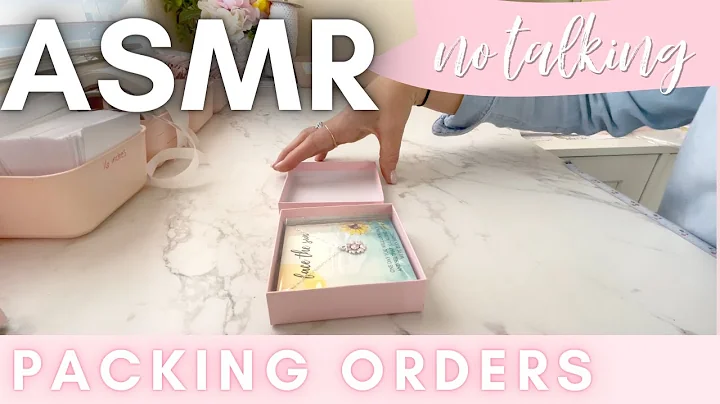 ASMR PACKING ORDERS | NO TALKING ASMR | RELAXING S...