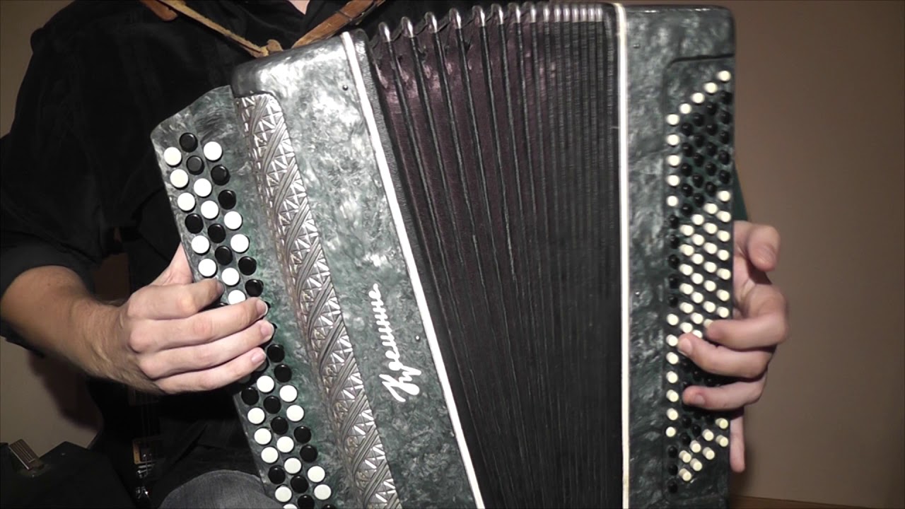 Как играть на баяне песню гр. ДДТ - 