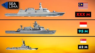 5 Kapal Korvet TERBESAR di Asia Tenggara 2025