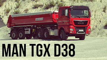 MAN TGX D38 in Work