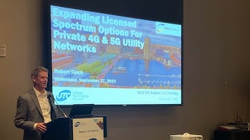 Expanding Licensed Spectrum Options for Private 4G & 5G Utility Networks: UTC 2023 R1&2