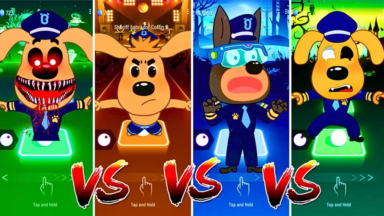 Sheriff Labrador Team 🆚️ Sheriff Labrador Exe Team. Who Is Best?