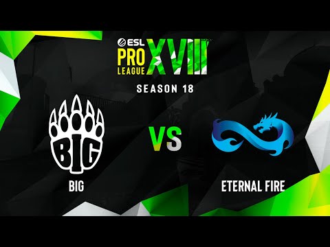 BIG vs Eternal Fire | Map 2 Anubis | ESL Pro League Season 18