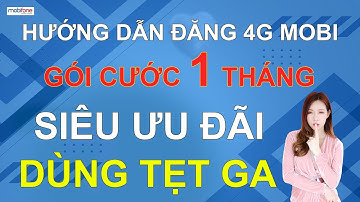 Đăng ký 4g mobi tháng Giá siêu rẻ - data siêu khỏe