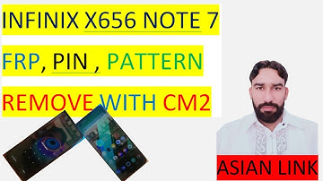 Infinix X656 note7 frp bypass with cm2 100% working