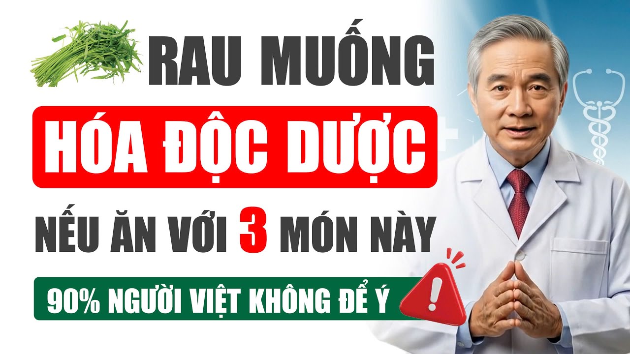 Rau Muống Hại Gan Thận Nếu Ăn Kiểu Này – 90% Người Việt Đều Mắc!