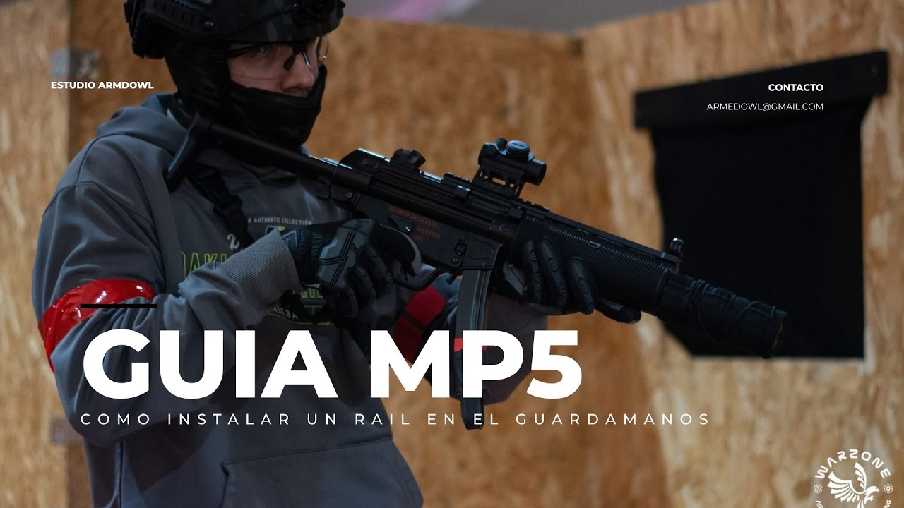MP5 SD6 Tokyo Marui – ¿Vale la pena ponerle rail Picatinny? (Guía completa)