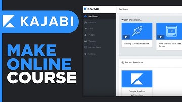 How To Make An Online Course Using Kajabi | For Beginners (2025)