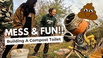 💩 Loo-nity Compost Toilet Build Part 1: The Poo-Chamber! 💩 Neuro Divergent Women Working Together 🌟
