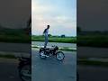Mherbaan Bike Stand Stunt Can You do This #stunt #bike #shorts