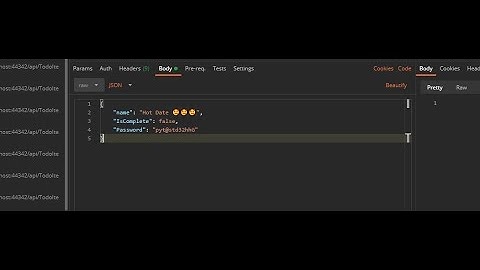 Prevent Over Posting Using DTO. ASP.Net Core API