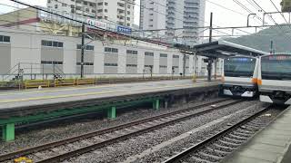 E233系0番台T9編成 中央特快東京行き高尾発車シーン