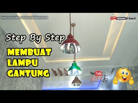 LAMPU GANTUNG MINIMALIS | LAMPU RUANG TAMU DARI YANG MINIMALIS DAN MEWAH. 