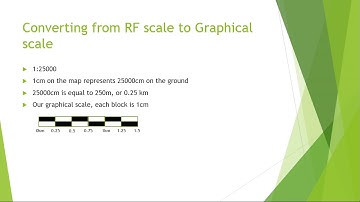 Map Work Skills - Graphical Scale
