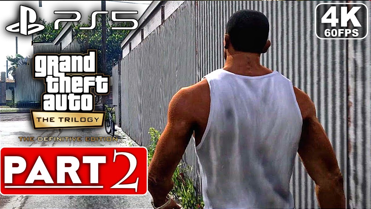 GTA SAN ANDREAS DEFINITIVE EDITION Gameplay Walkthrough Part 2 [4K 60FPS  PS5] - No Commentary 