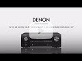 Cutting-edge Home Theatre: Denon AVR-X1600H 7.2ch 4K Ultra HD AV Receiver (SE)