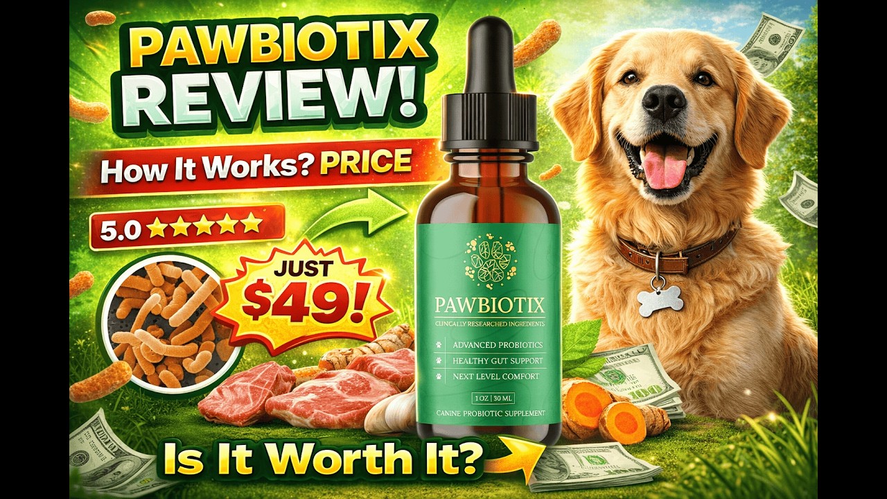 PAWBIOTIX PROBIOTICS FOR DOGS HONEST REVIEW 2026 – The Truth About Pawbiotix 👉 Pawbiotix is Legit?