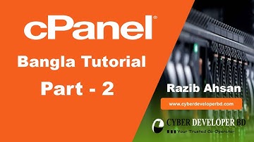 Cpanel Bangla Tutorial Part- 2 (Web Mail)