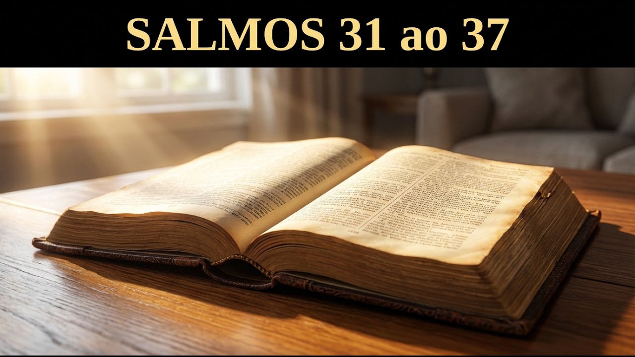 Salmos 31 a 37 Vulgata – Padre Figueiredo  Oração e Meditação - 432 Hz